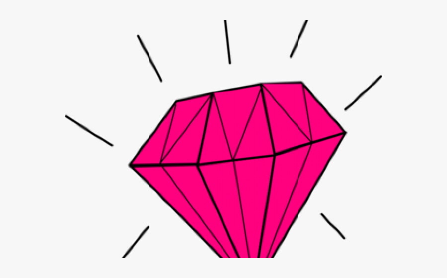 Transparent Said Clipart - Pink Diamond Clipart, Transparent Clipart