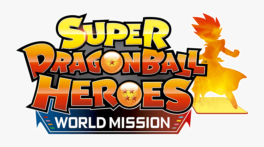 Dragon Ball Heroes Clipart Image Freeuse Bandai Namco - Super Dragon Ball Heroes World Mission Logo, Transparent Clipart