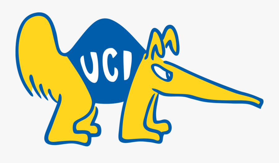 Peter The Anteater Mascot Graphic - Uci Anteater Logo, Transparent Clipart