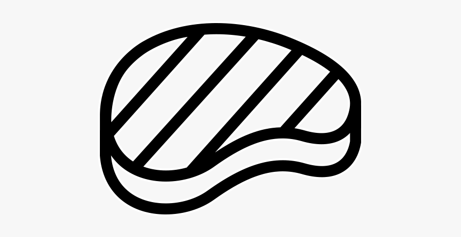 Lunch /dinner Menu - Steak Grilling Drawing, Transparent Clipart