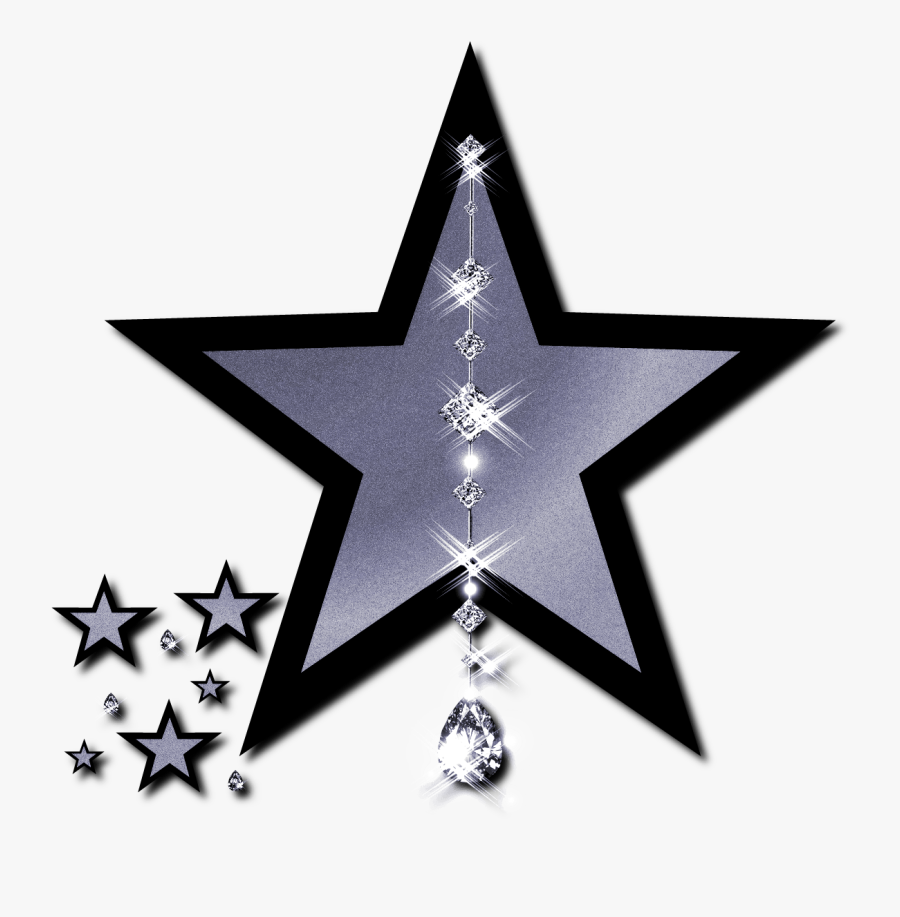 Silver Star Clip Art Clipart Free Download - Christmas Star Gif Png, Transparent Clipart