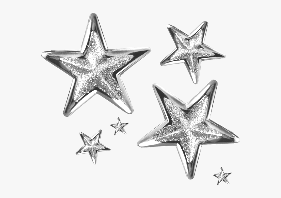 #glitter #sparkle #silver #stars - Christmas Star Images Hd , Free