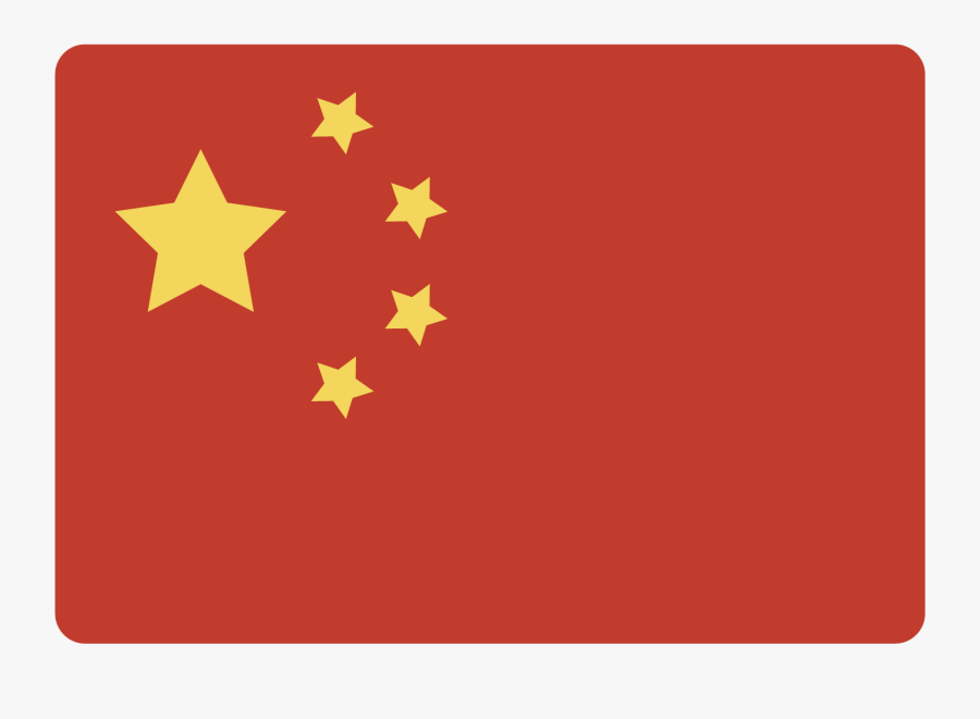 China Bandera Emoji, Transparent Clipart