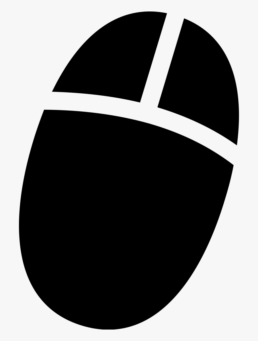 Computer Mouse Silhouette Clipart, Transparent Clipart
