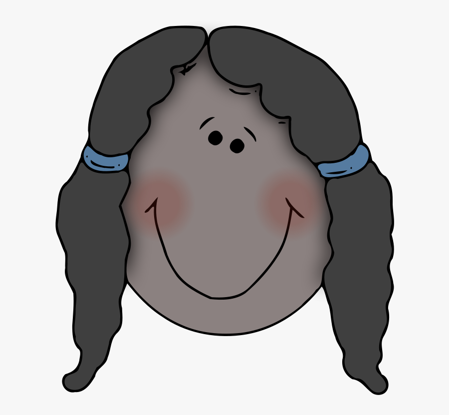 Cara De Niña Dibujo Png, Transparent Clipart