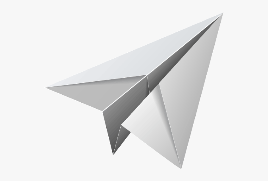 White Paper Plane Png Image - Real Paper Airplane Png, Transparent Clipart