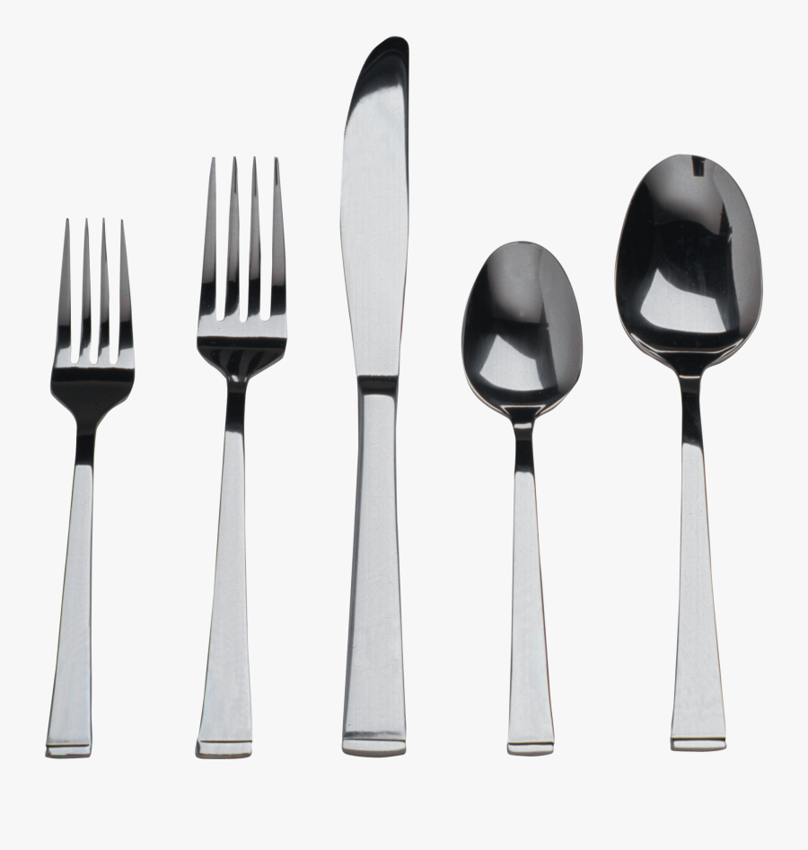 Fork Clipart Fancy - Fork Spoons Knife Png, Transparent Clipart