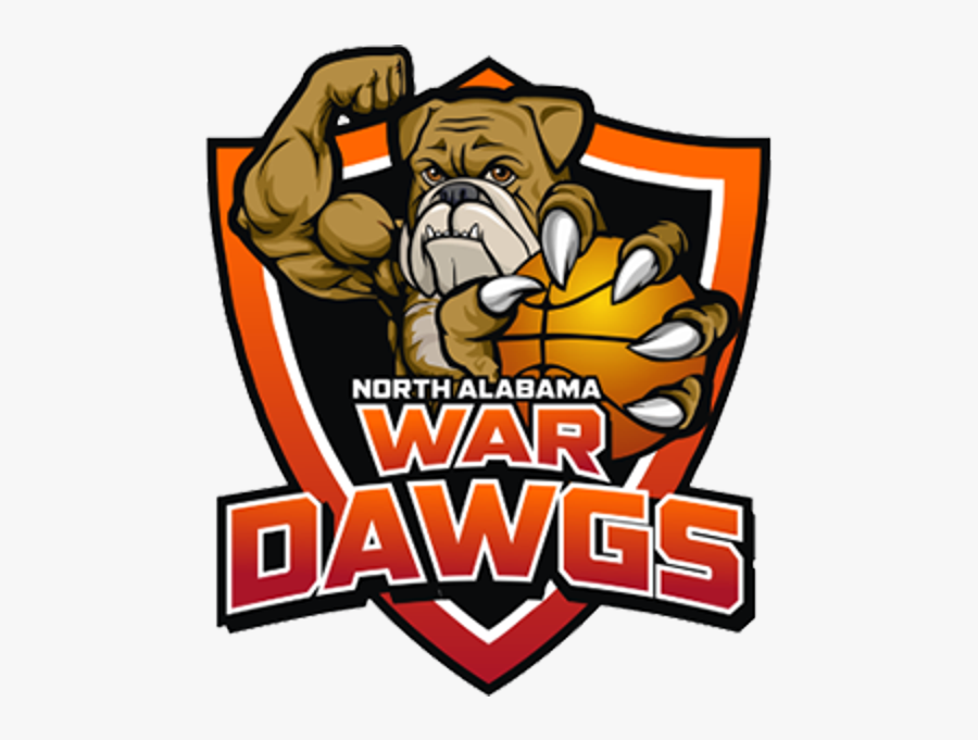 North Alabama War Dawgs, Transparent Clipart