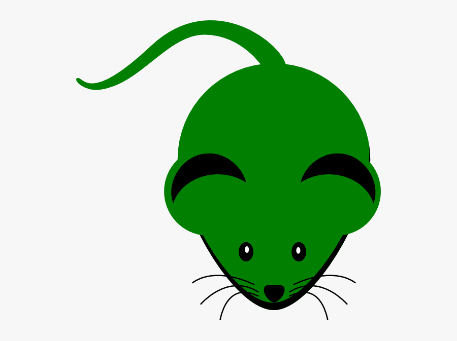 Cartoon Rat Green Png, Transparent Clipart