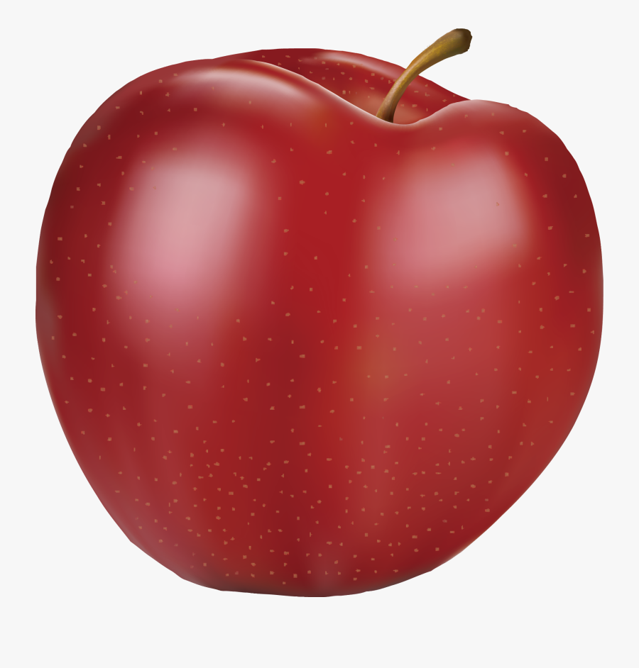 Apple Red Fruit Auglis - Mcintosh, Transparent Clipart