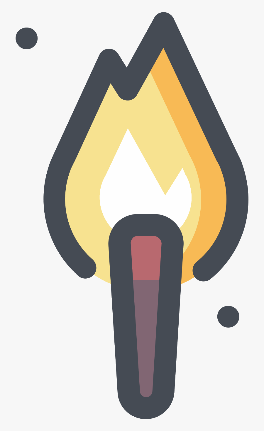 Icon Free Download Png - Torch Icon Png, Transparent Clipart