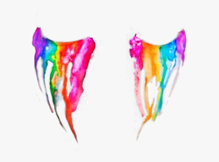 Transparent Crying Eyes Clipart - Lagrimas Arco Iris Png, Transparent Clipart