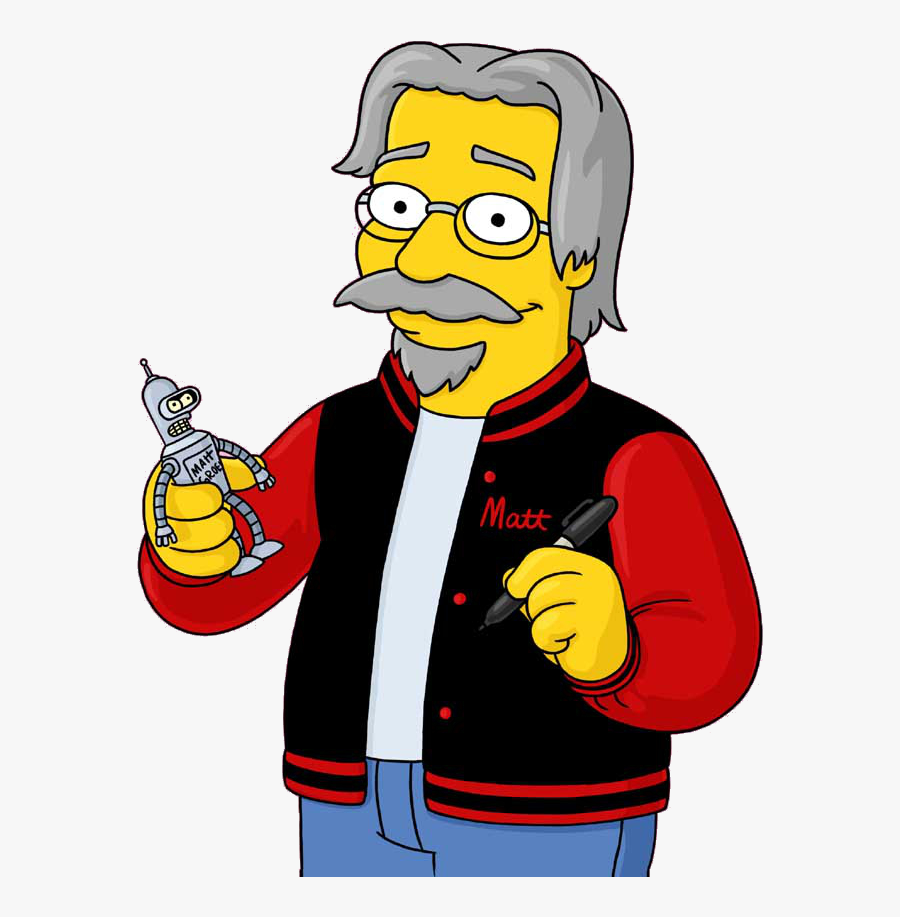 Transparent Simpsons Clipart - Matt Groening Character, Transparent Clipart