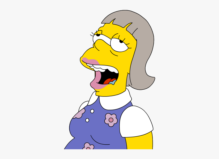 Simpsons - Homer As A Woman, Transparent Clipart
