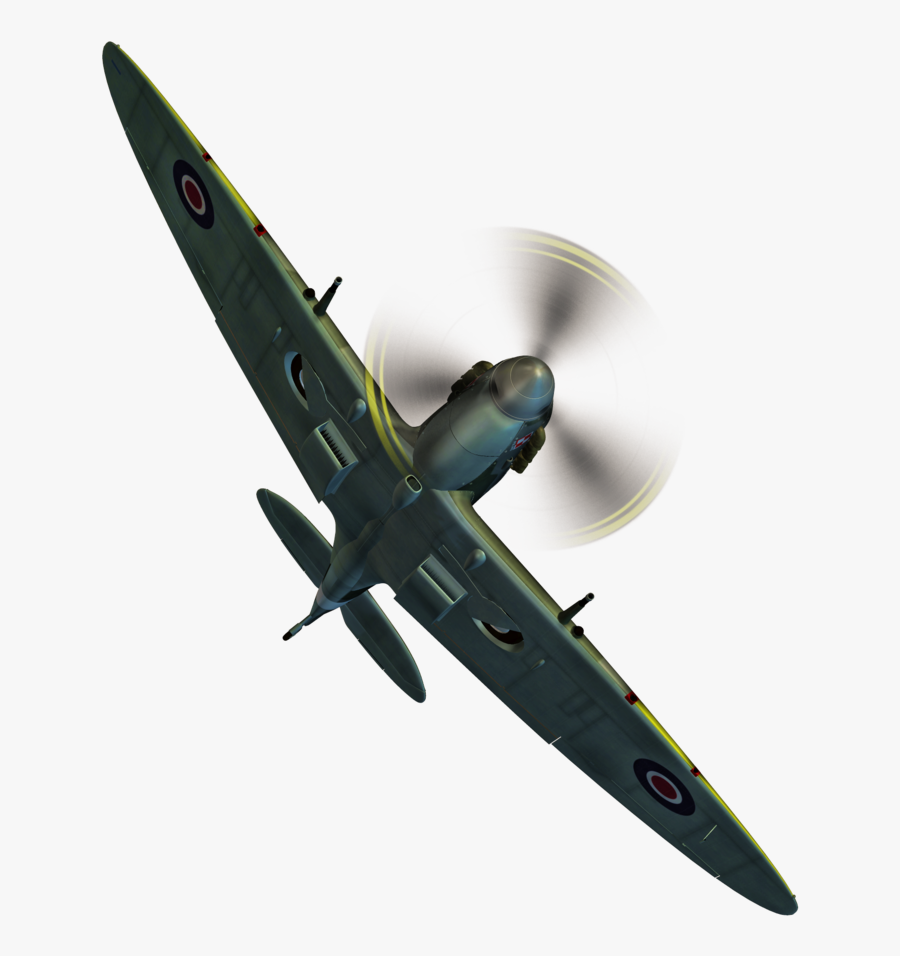 Hd Aircraft Clipart - Transparent Spitfire Png, Transparent Clipart