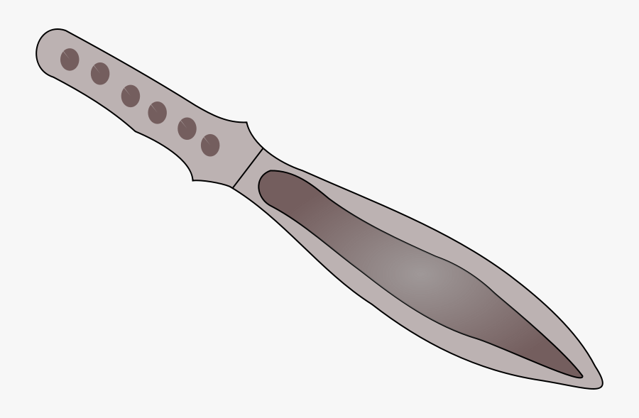 Throwing Knife Clipart, Transparent Clipart