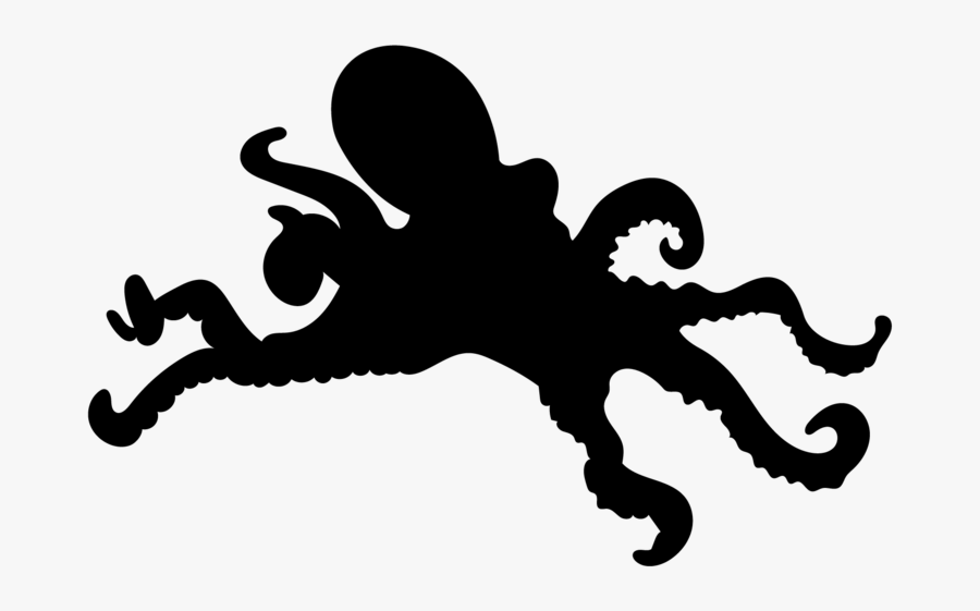 Octopus - Sombras De Animales, Transparent Clipart