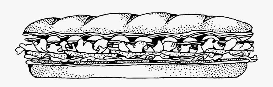 Hoagie Clipart, Transparent Clipart