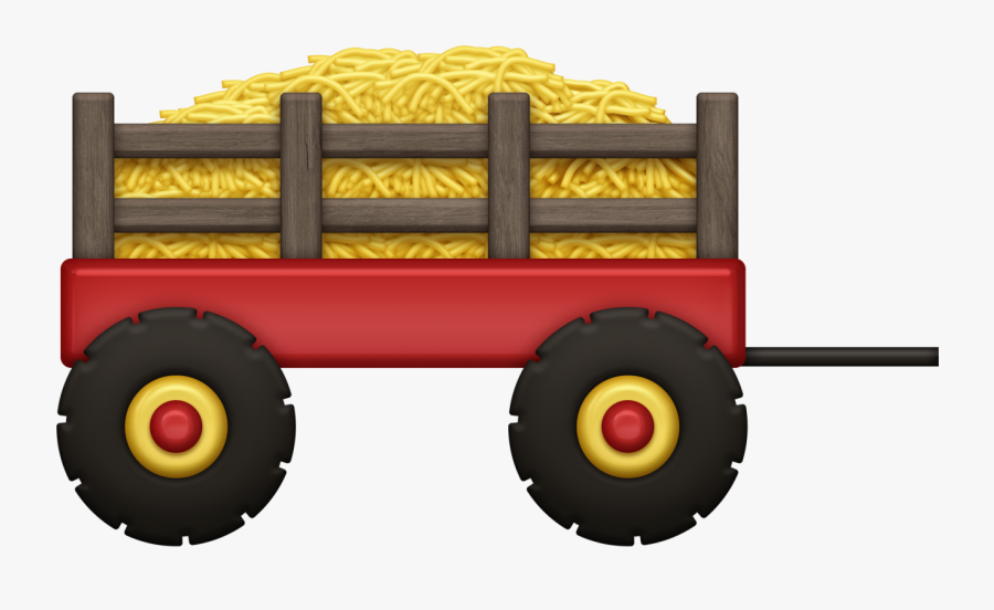Hay Clipart Farmyard - Farm Wagon Clipart, Transparent Clipart