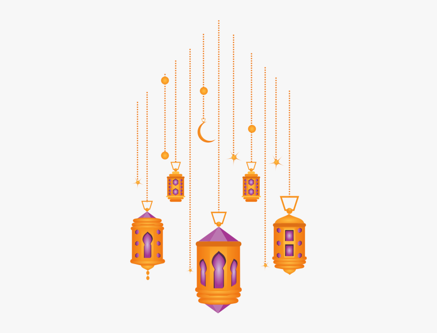 Lantern Clipart Ramadan - Ramadan Lanterns Png, Transparent Clipart