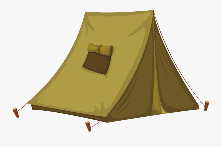 Army Green Field Tent Png Download - Tent Clipart, Transparent Clipart