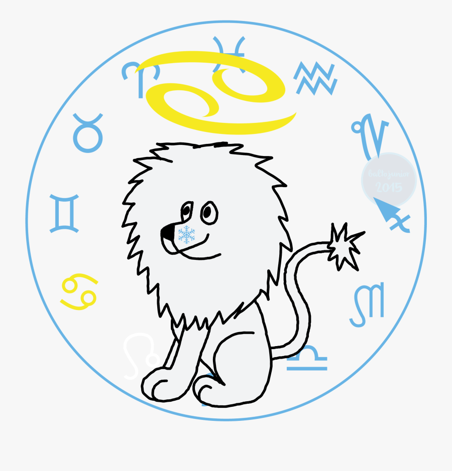 Cancer X Leo - Circle, Transparent Clipart