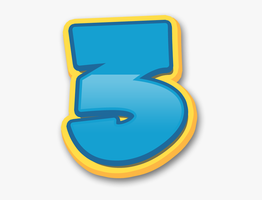 Paw Patrol Number - Paw Patrol Number 3, Transparent Clipart