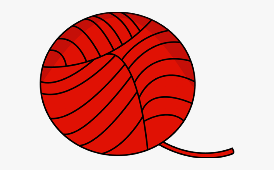 Kittens Clipart Yarn Clip Art - Clip Art Red Ball, Transparent Clipart