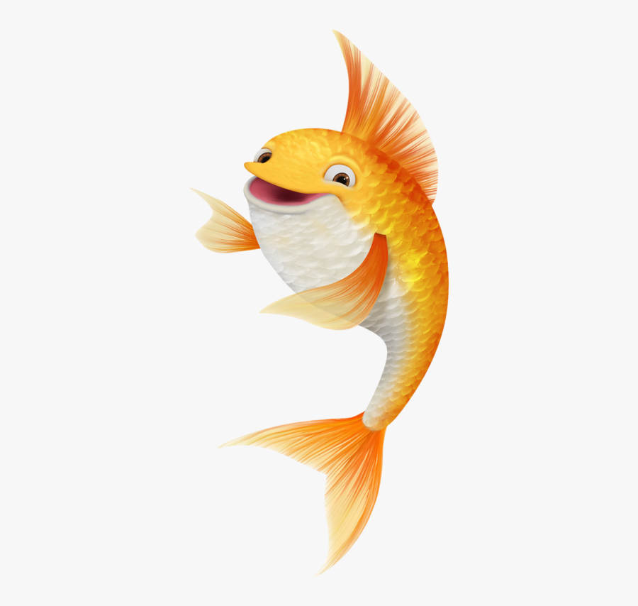 Fundo Do Mar Pinterest - Gold Fish Clipart, Transparent Clipart