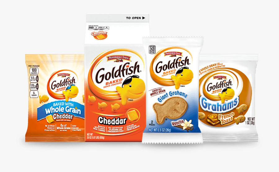 Pepperidge Farm Goldfish, Transparent Clipart