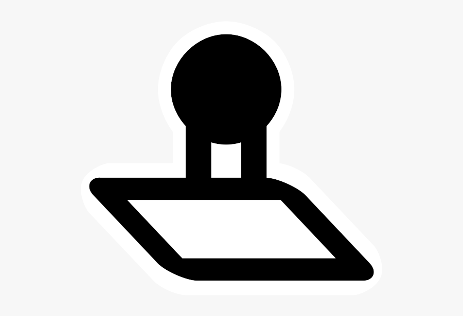 Rubber-stamp Symbol Vector Clip Art - Rubber Stamping, Transparent Clipart