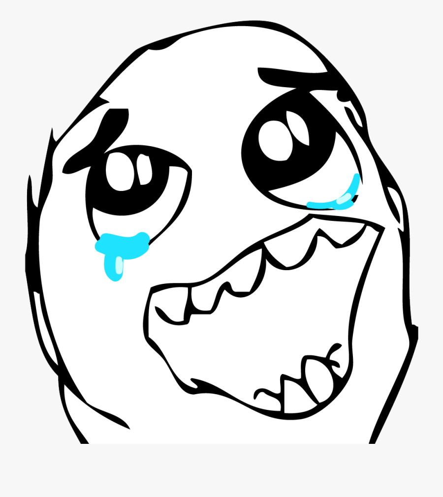 Meme Crying Png - Happy Face Meme Transparent, Transparent Clipart