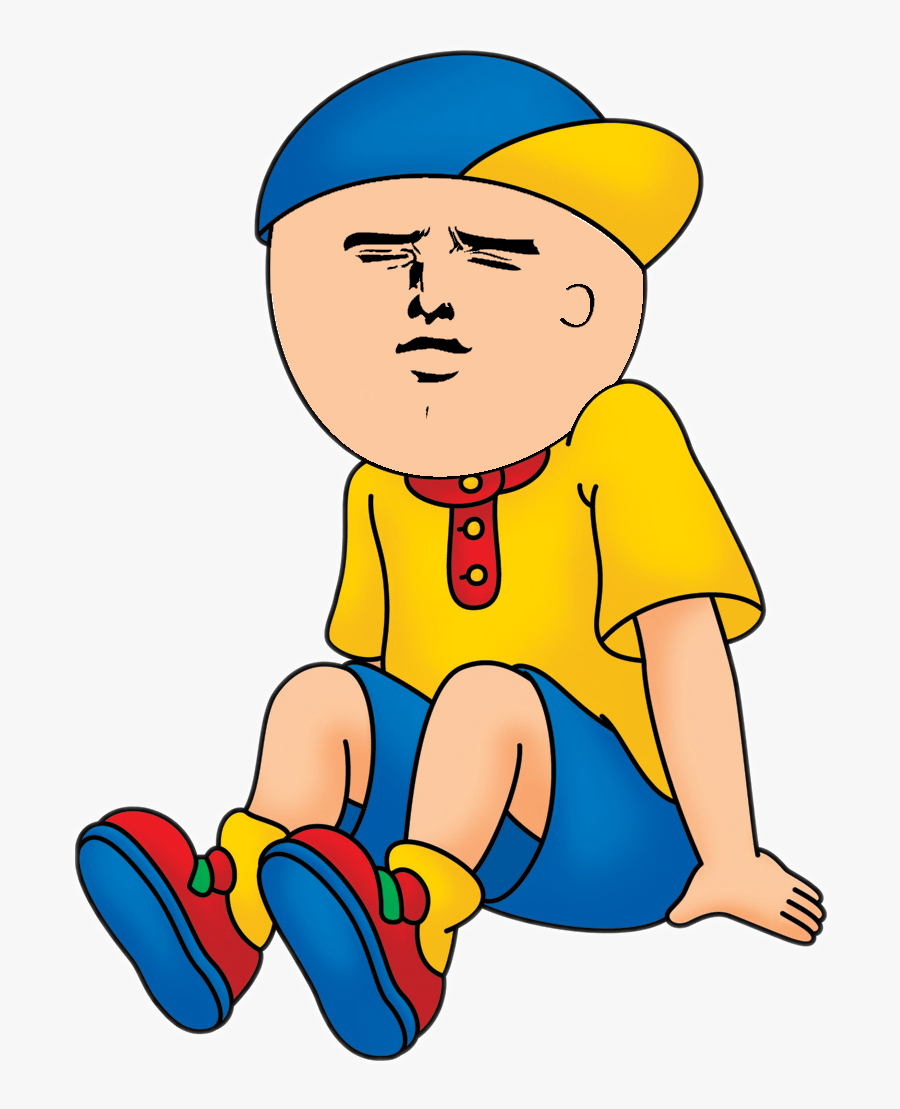 Caillou And The Meme Caillou Png Free Transparent Clipart