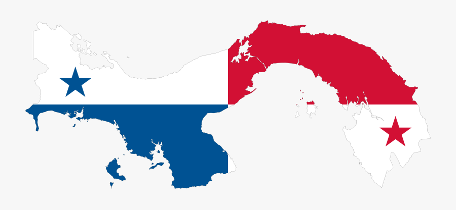 Panama Map Flag Icons Png - Panama Map And Flag, Transparent Clipart