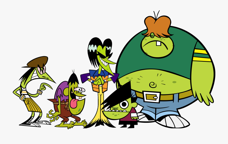 Green Powerpuff Girls Villains, Transparent Clipart