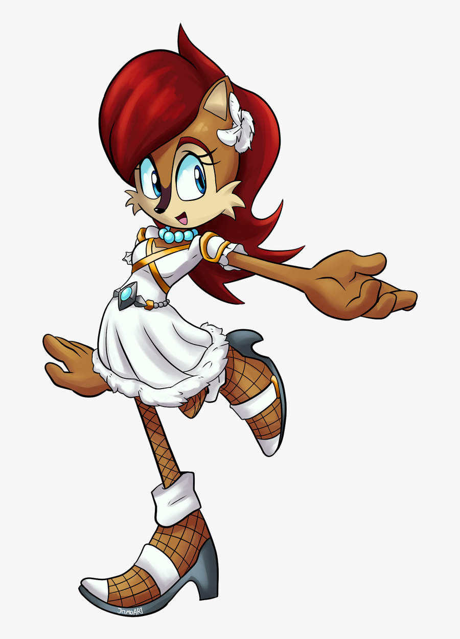 Sally Acorn Princess Fanart Clipart , Png Download - Princess Sally Acorn, Transparent Clipart