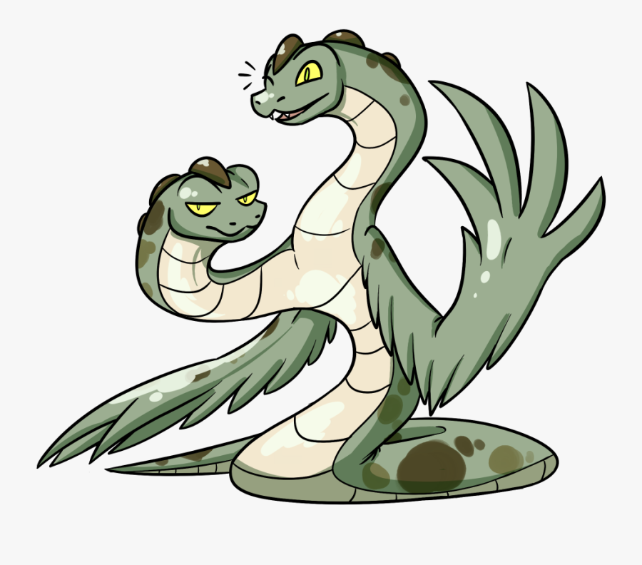 Two Heads Are Better Than One Dragon, Transparent Clipart