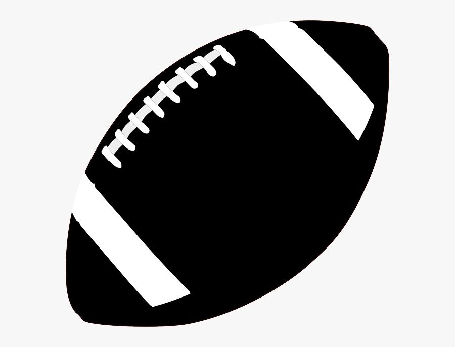 American Football Png - Black And White Football Clipart, Transparent Clipart