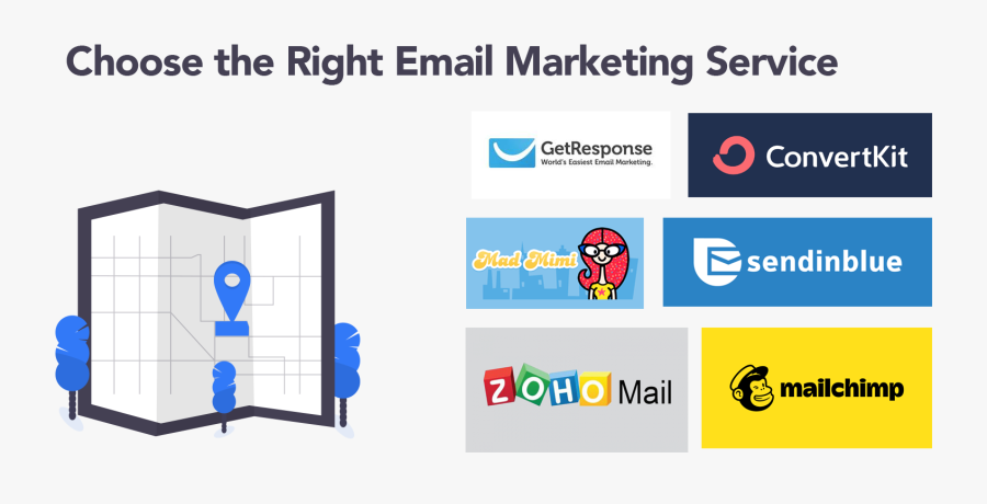 Choosing The Right Email Service Providers - Graphic Design, Transparent Clipart