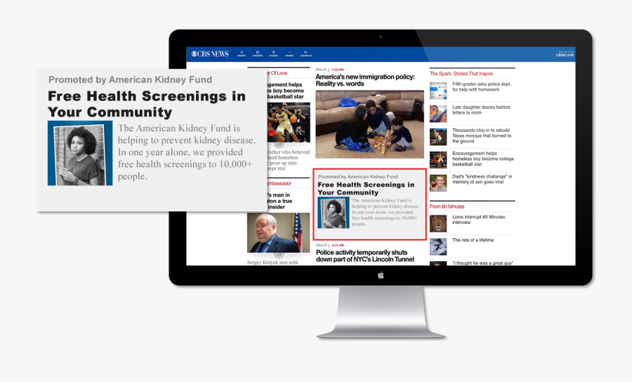 Building New Audiences With Native Ads - Mock Up Native Ads, Transparent Clipart
