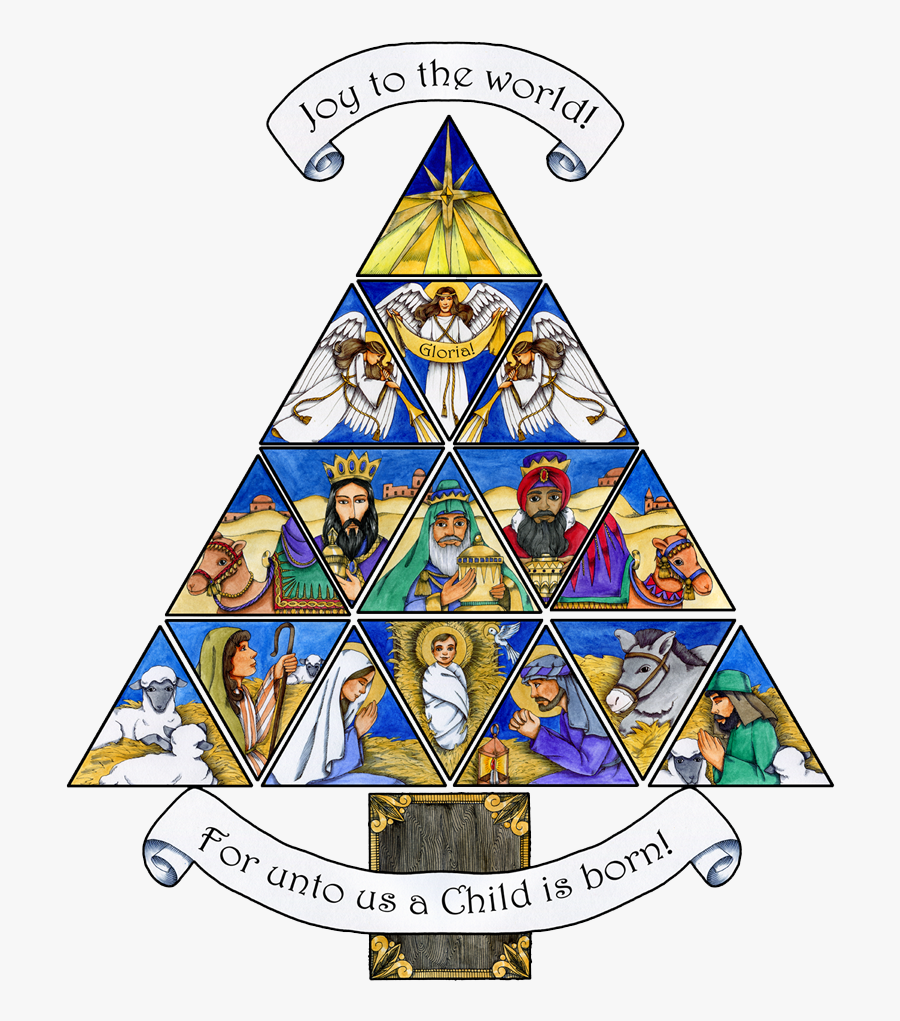 Religious Nativity Clip Art , Png Download - Christian Christmas Images Clip Art, Transparent Clipart