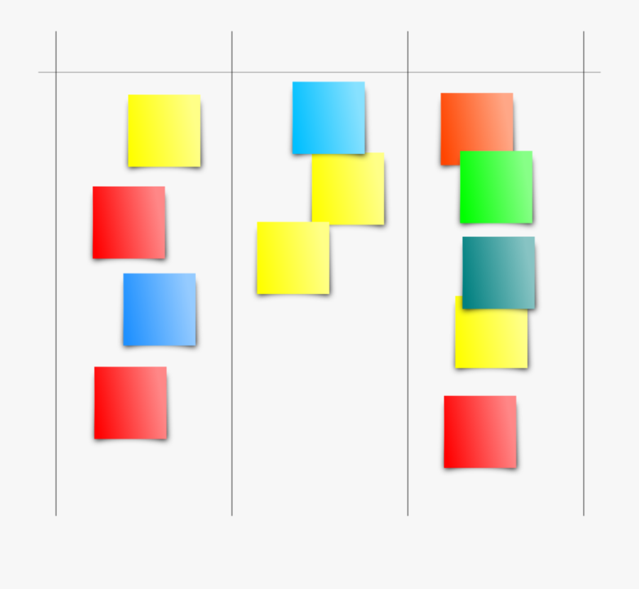 Square,angle,yellow - Kanban Clip Art, Transparent Clipart