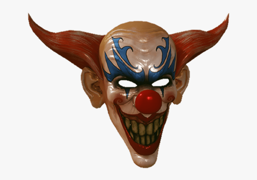 Creepy Clown Mask Png, Transparent Clipart
