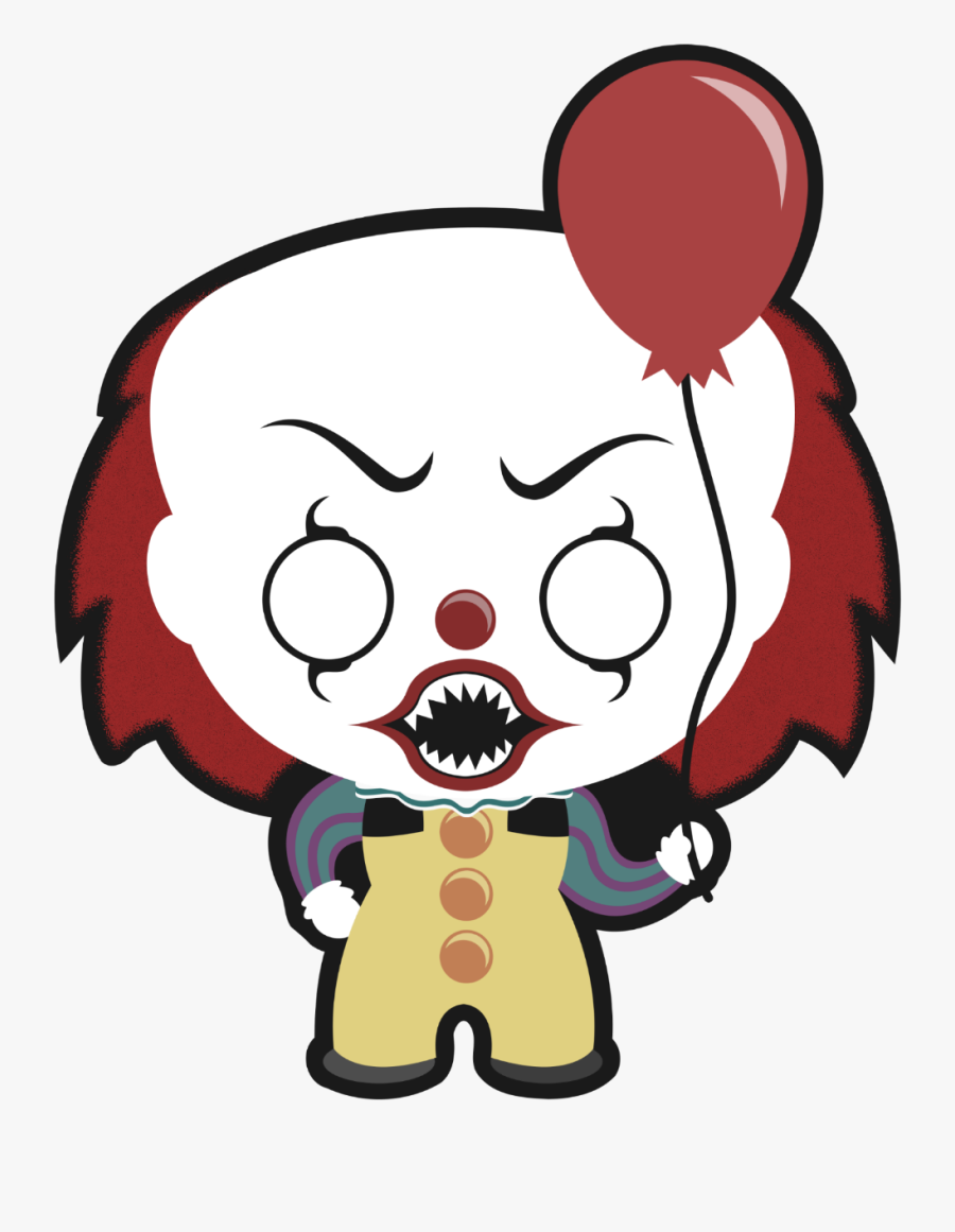 #it #clown #scary #creepy #goth - Michael Myers Drawings Easy, Transparent Clipart