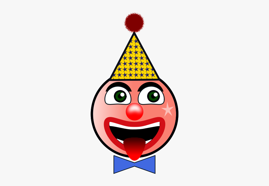 Clown Head-1575459973 - Humor Clip Art, Transparent Clipart