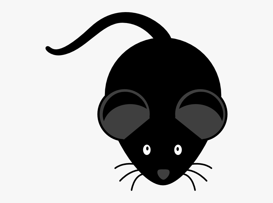 Black Mouse Clipart, Transparent Clipart