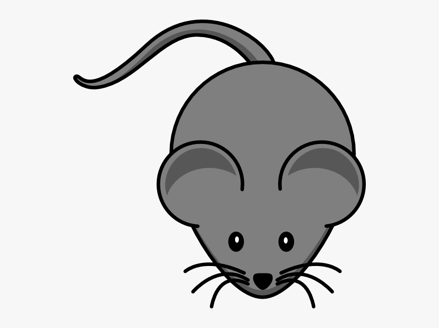 Dark Gray Mouse Svg Clip Arts - Mouse Clip Art, Transparent Clipart