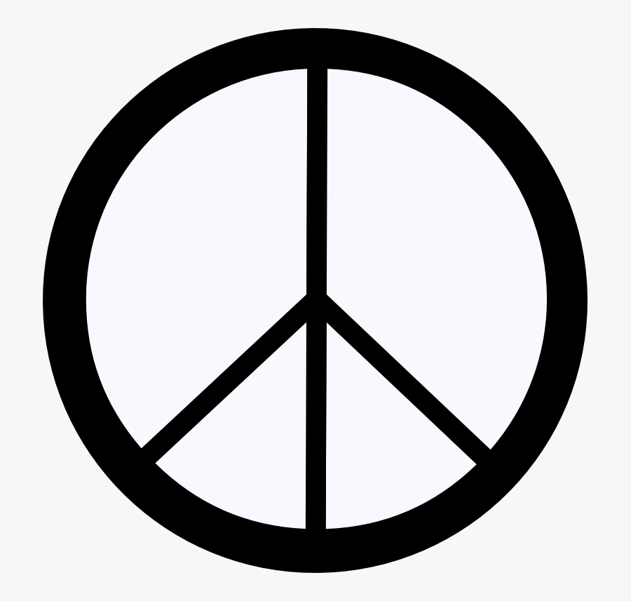 Ghost White Peace Symbol 12 Dweeb Peacesymbol - Peace Symbol, Transparent Clipart