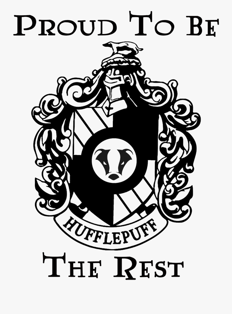 Printable Harry Potter Hufflepuff Logo, Transparent Clipart