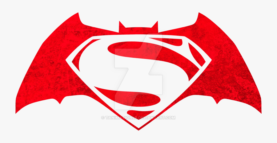 Batman V Superman Official Logo By Tanimationlb - Logo Batman Vs Superman, Transparent Clipart